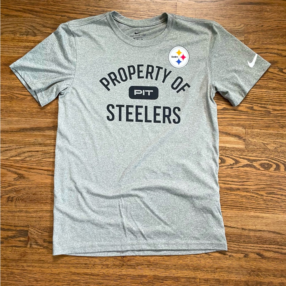 Pittsburgh Steelers Men's Nike "Property of Steelers" Dri-Fit T-Shirt SIZE SMALL